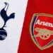 Tottenham and Arsenal badges