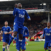 Everton's Abdoulaye Doucoure celebrates scoring