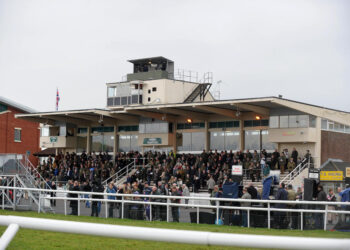 Grandstand at Taunton Racecourse