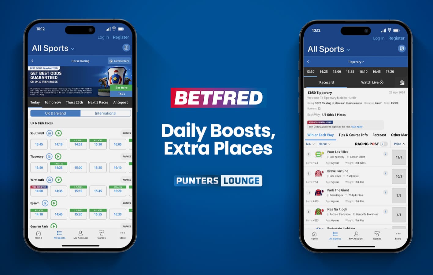 An image of Betfred Horse Racing Betting App