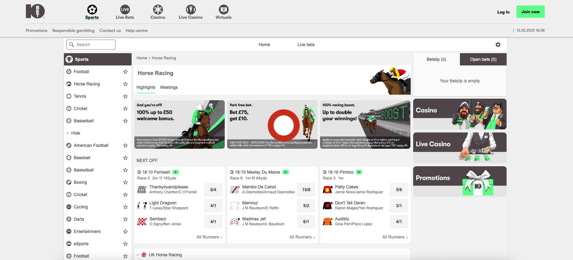 10bet-horse-racing 10bet horse racing betting site