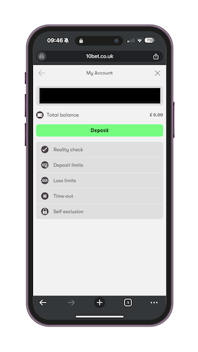 10bet Trustly Casino - Responsible Gambling Tools