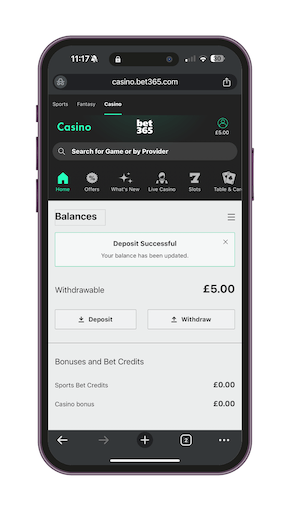 Follow Your Bank Instructions and Deposit