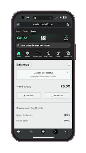 Follow Your Bank Instructions and Deposit