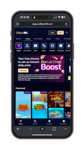 william-hill-slots-site William Hill is a £5 Deposit Casino