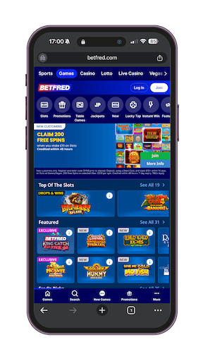 betfred-5-pound-casino Betfred £5 Deposit Casino