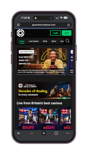 grosvenor-casino-5-pound-casino Grosvenor Casino £5 Deposit Casino