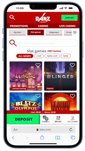 barz-online-slots Barz Casino Review - Online Slots