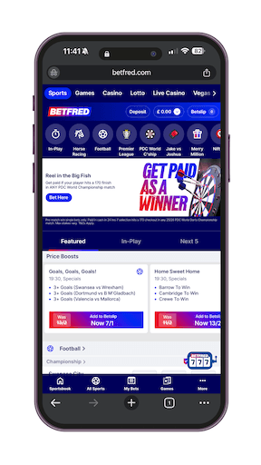 betfred-private-bookmaker Private Bookmaker - Betfred