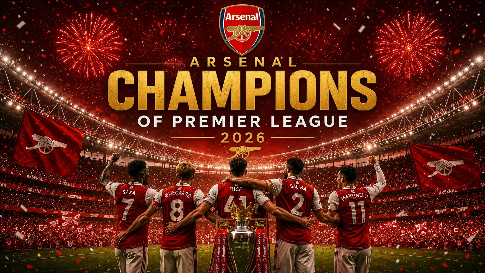 Arsenal won premier league