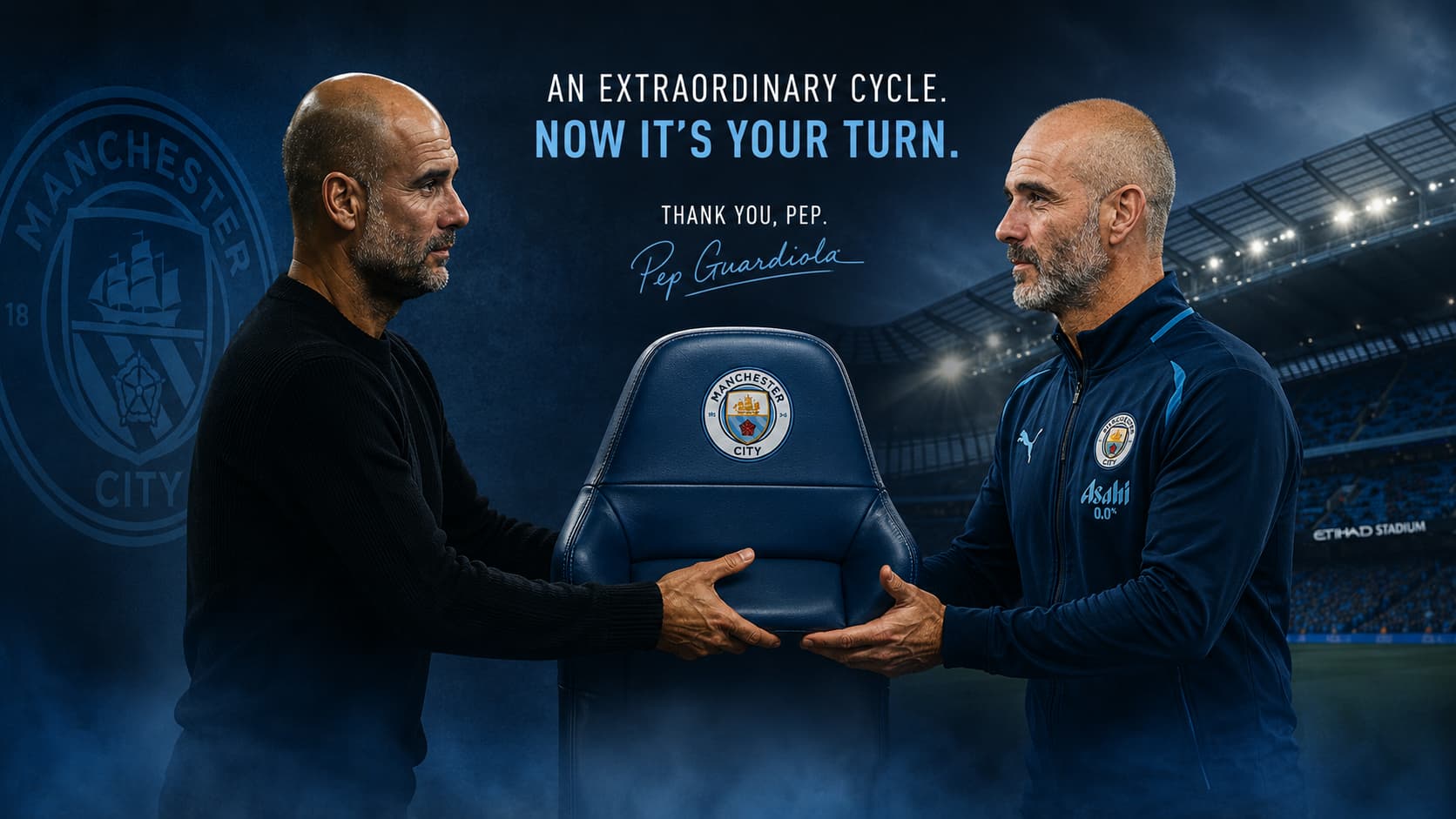 Pep Guardiola leaving