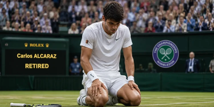 carlos alcaraz wimbledon withdrawal